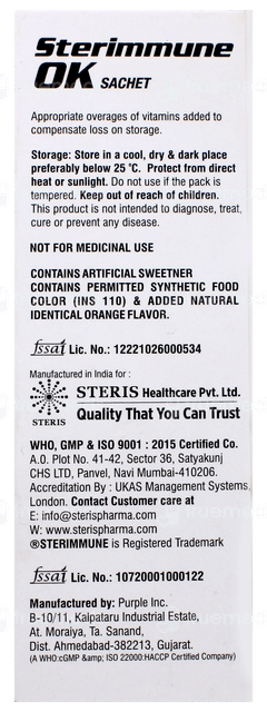 Sterimmune Ok Sachet 5gm